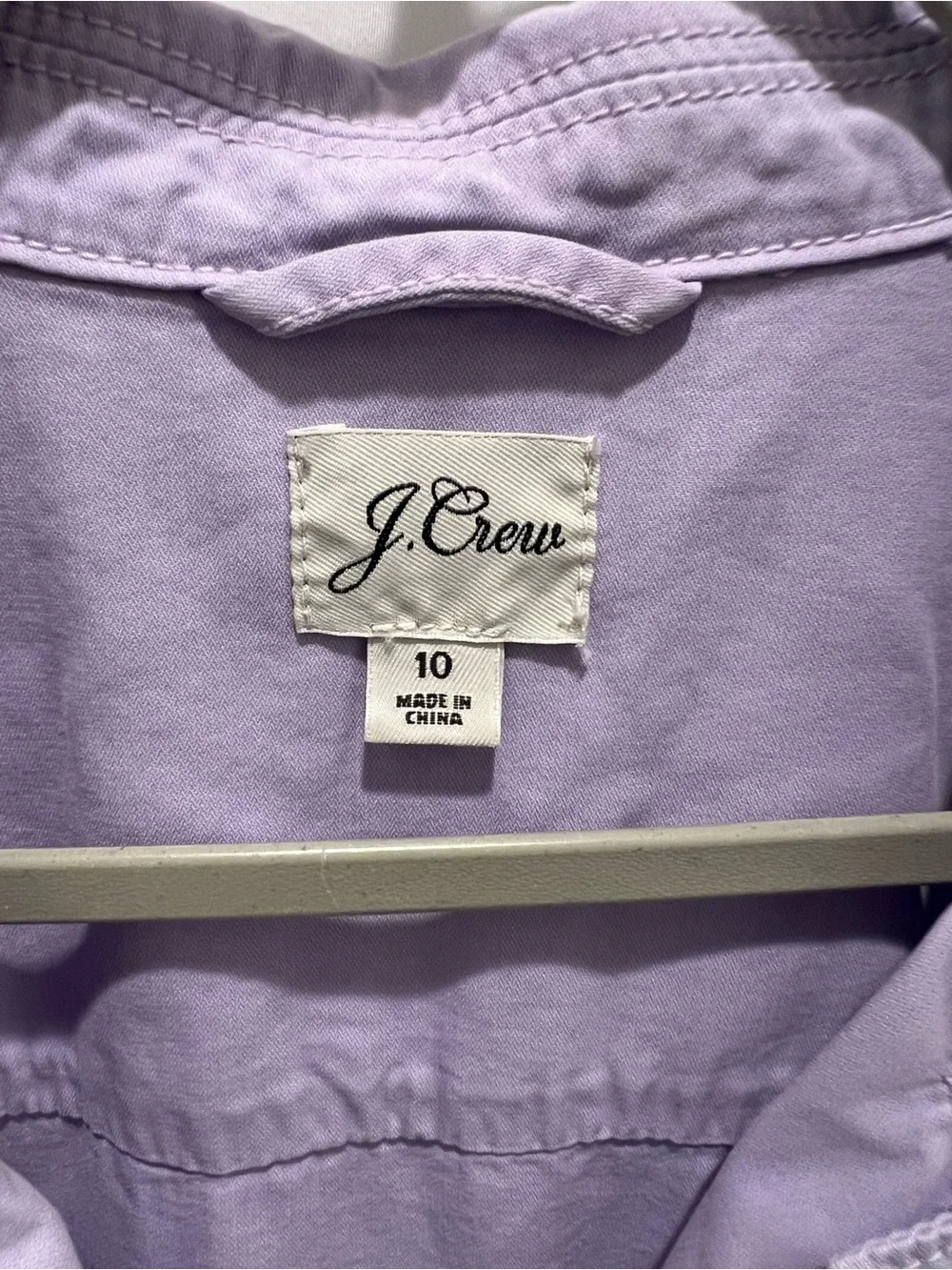 J Crew Lilac Utility Jumpsuit - Picture 2 of 3